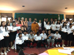 Remise de diplômes à Battambang